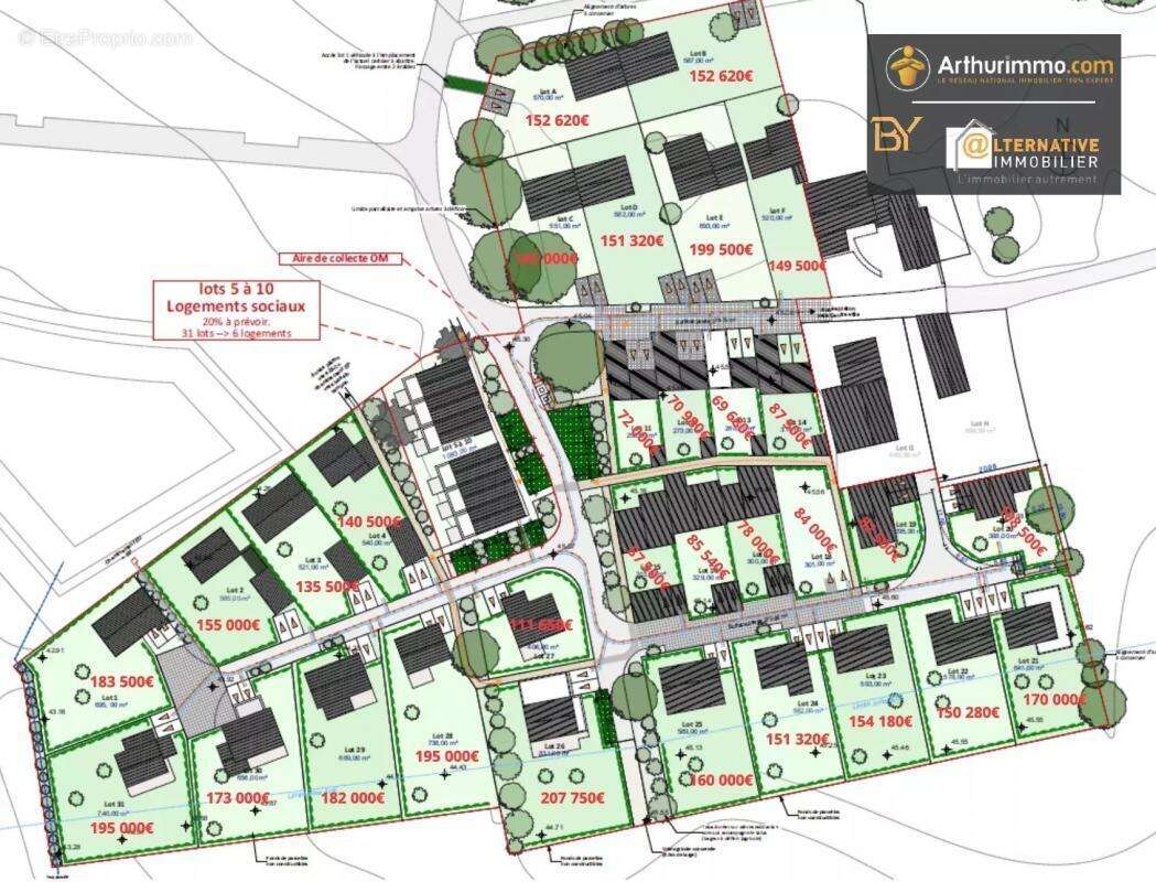 Terrain à CHATEAUBOURG