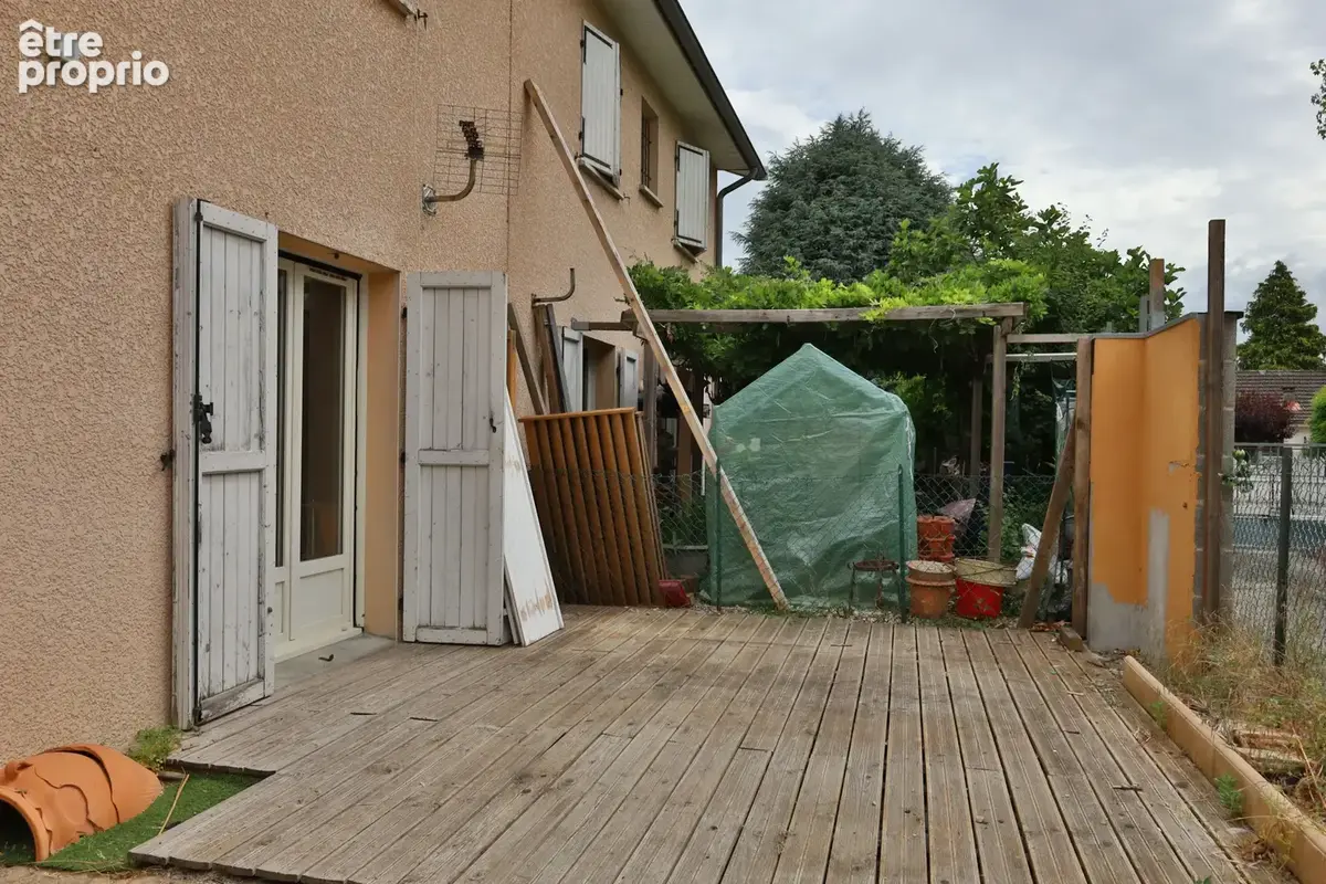 A vendre sur la commune de Diémoz, une maison de type 4 d'une superficie de 96.45 m2 habitable Terrain 154 m2 - photo 3