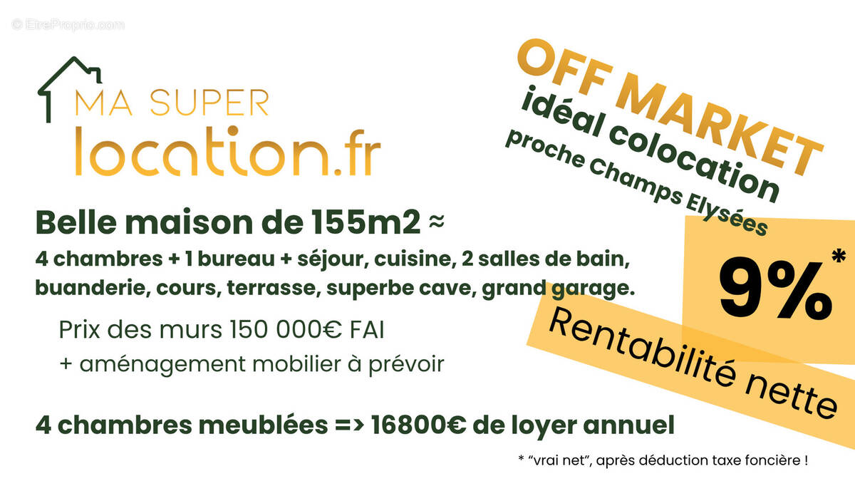 Maison à SAINT-QUENTIN
