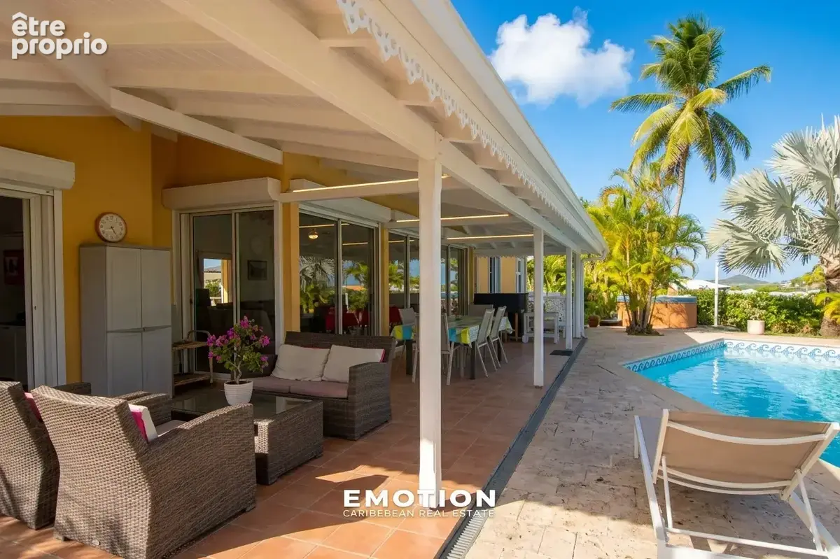 Villa T5   de plein pied   Piscine   Spa Le Gosier, Guadeloupe - photo 21