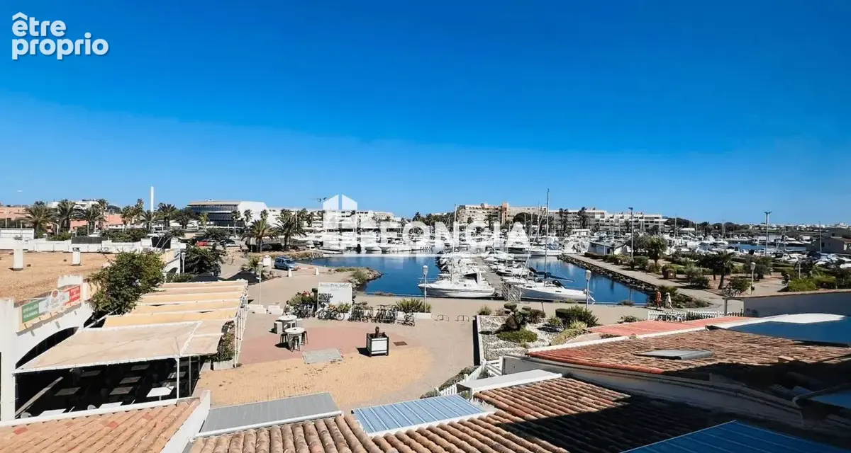 Village naturiste - cap d'agde - a vendre beau 2 pieces vue port et son grand garage - photo 2