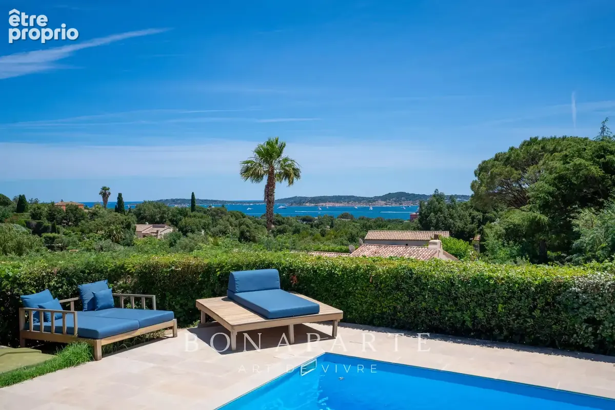 GRIMAUD - Propriété style Belle Epoque - Vue mer face à Saint-Tropez - photo 11