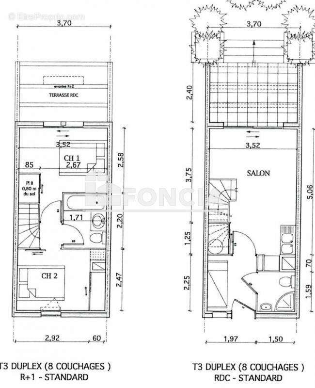 Appartement à BARJAC