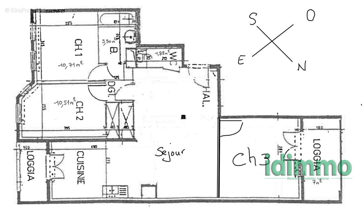 Appartement à LYON-3E