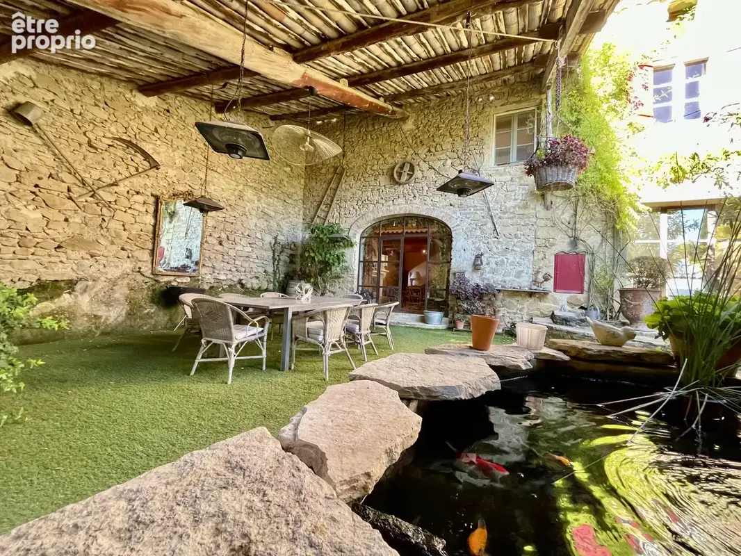 5 mn de vaison - mas en pierre de 244 m2 avec piscine - photo 8
