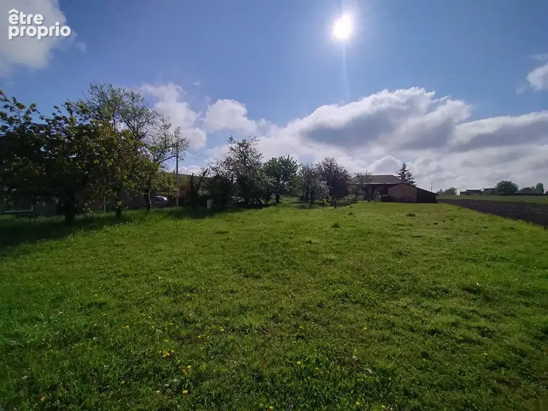 Terrain constructible avec arbres fruitiers 1147 m2 - 71620 St Maurice en Riviere - photo 1