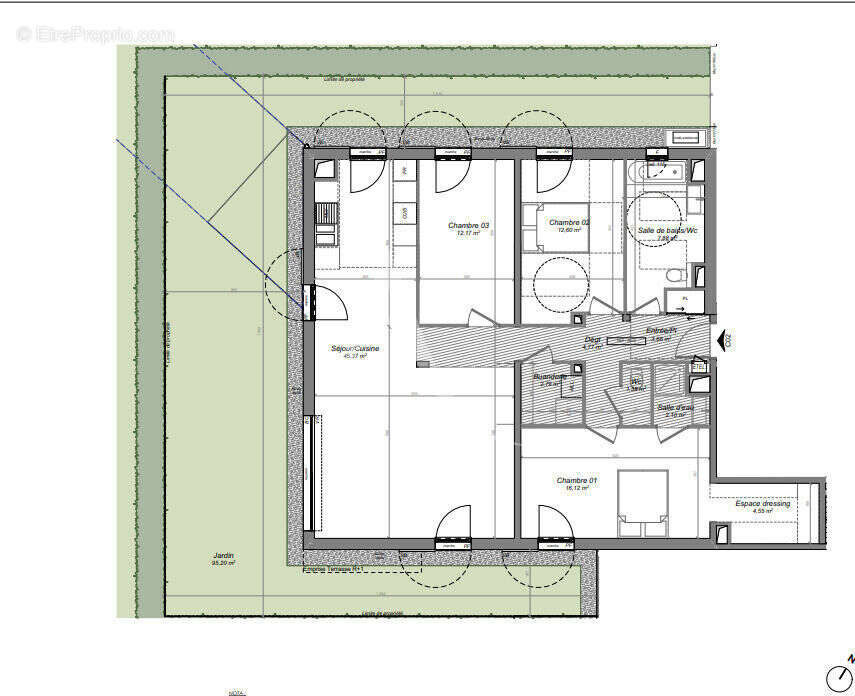 Appartement à AIX-EN-PROVENCE
