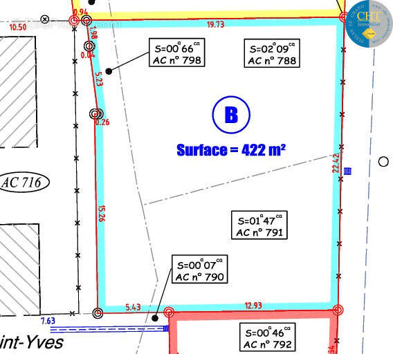 Terrain à bâtir en centre-ville de plélan-le-grand (35380) avec cht immobilier - photo 7