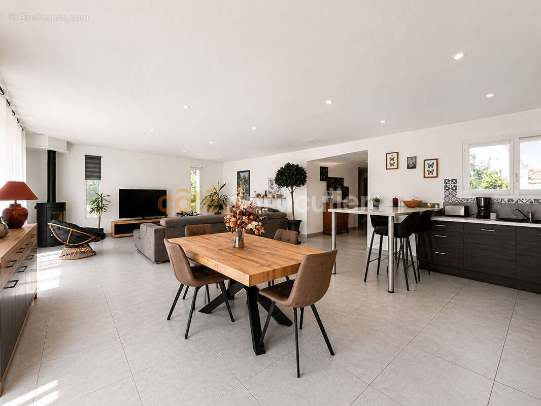Touvois -- maison de plain-pied -- 135 m² habitables -- calme -- 3 chambres -- maison familiale - photo 2