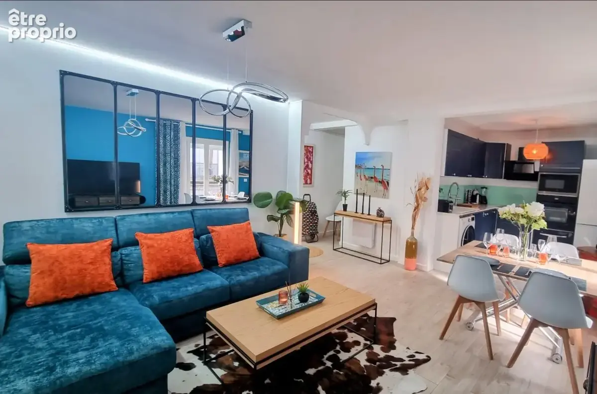 Superbe T3 rénové avec patio - photo 3