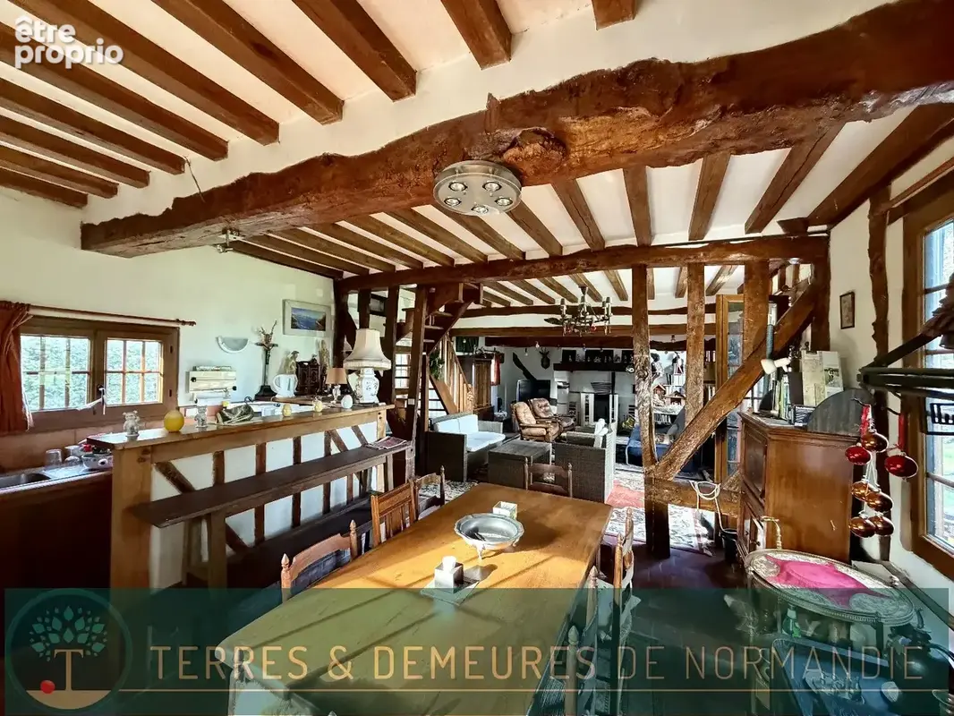 A vendre Charmant Prieuré avec Maison d'Amis édifié sur un terrain de plus de 3 900m² proche du BEC HELLOUIN (27800) - photo 11