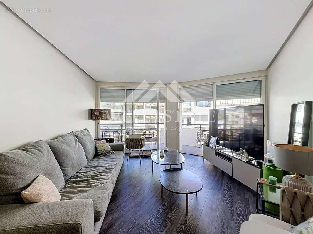 Cannes banane appartement 56m2 2 pièces avec terrasse vue mer - photo 2