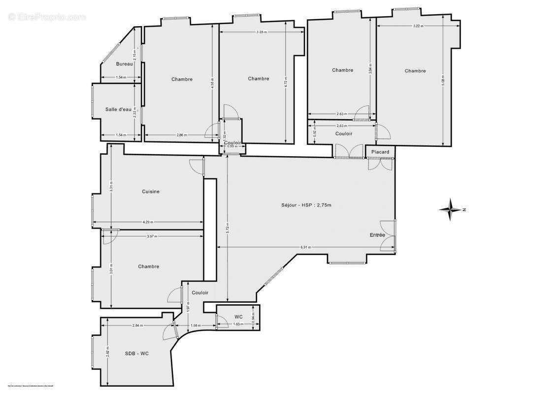 Appartement à PARIS-10E