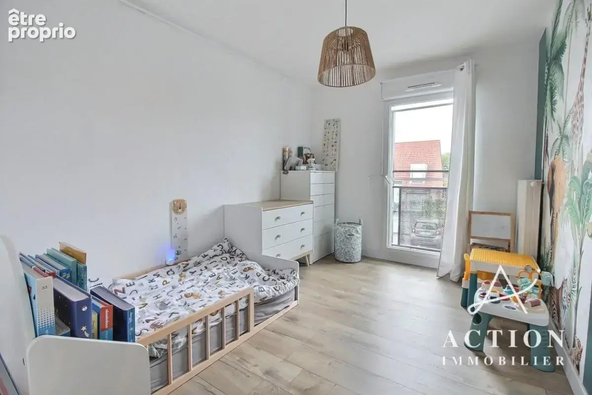 Leers - appartement t3 - balcon - 2 places de stationnement - residence securisee - photo 5