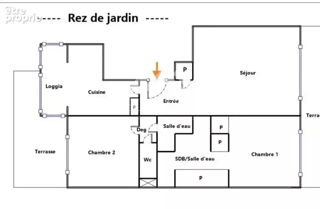Cannes montrose – 3 pièces 80 m2 – jardin privatif & terrasses - photo 11