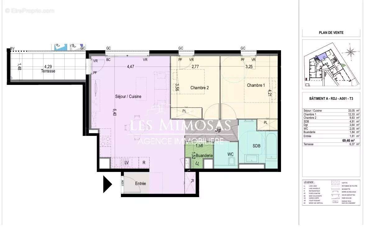 Appartement à FREJUS
