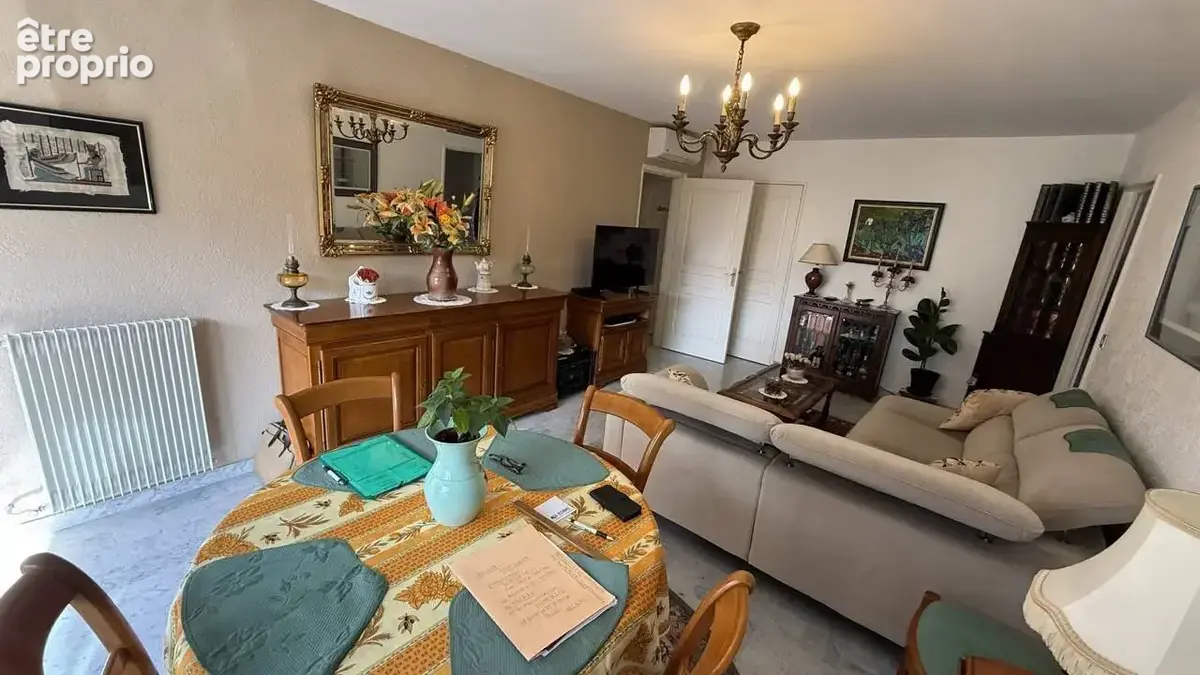 Appartement f2 Terrasse  06220 Vallauris Viager Occupé Mr 80 ans et Mme 77 ans - photo 6