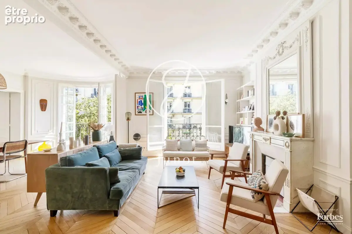 Paris 18e - AVENUE RACHEL - Appartement - 100,46m² Carrez - 2 chambres - Haussmannien - photo 11