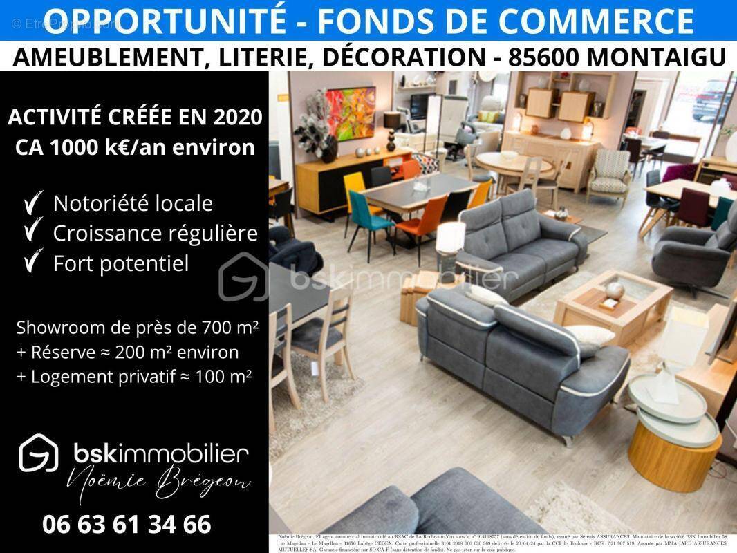 Commerce à MONTAIGU