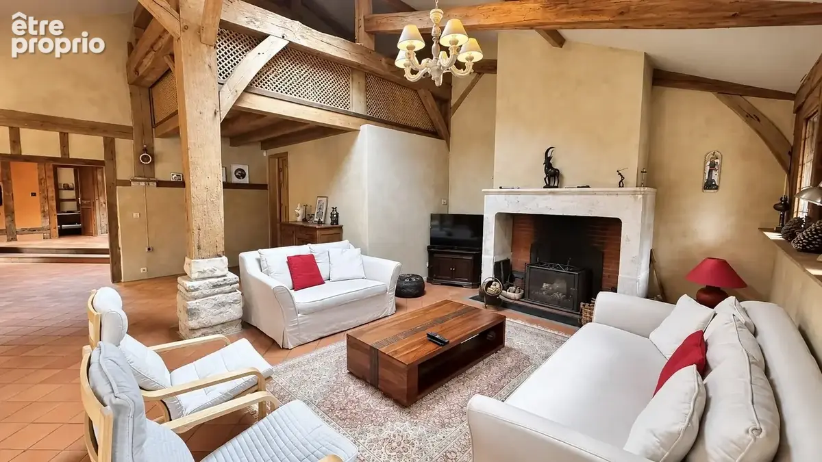 Soustons  authentique airial landais  322 m²  1,35 ha  312 m² de dépendances - photo 6