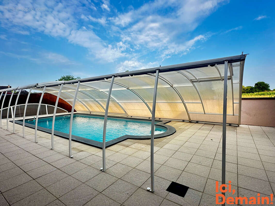 Maison d'exception à vendre à Daubensand - 8 pièces, piscine, calme absolu - photo 18