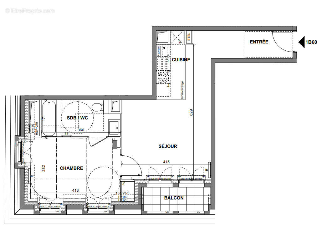 Appartement à LE PLESSIS-ROBINSON
