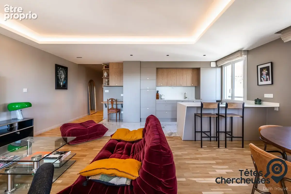 Appartement 72 m² à Champagne-Au-Mont-D'or  - photo 2