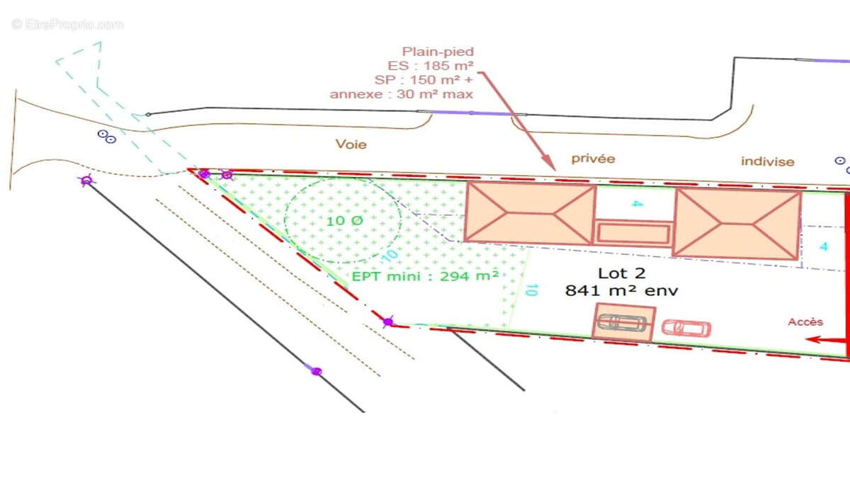 Terrain à SAINT-MEDARD-EN-JALLES
