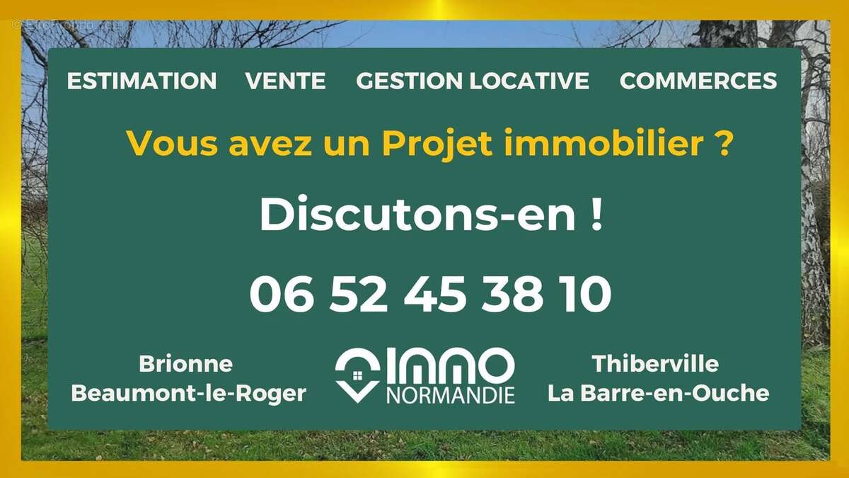 Maison à LA BARRE-EN-OUCHE