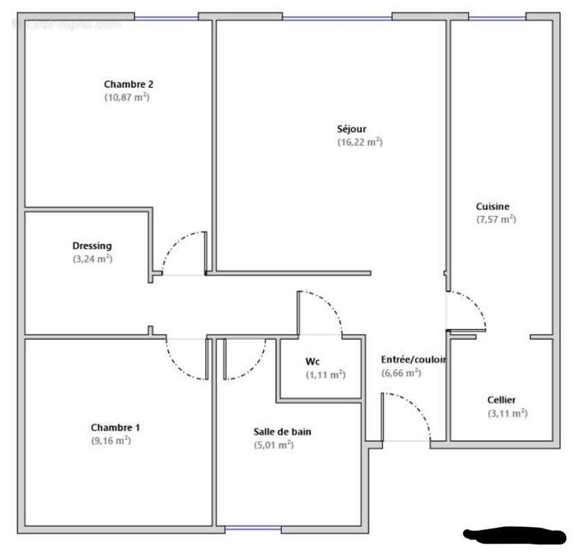 Appartement à PONTOISE