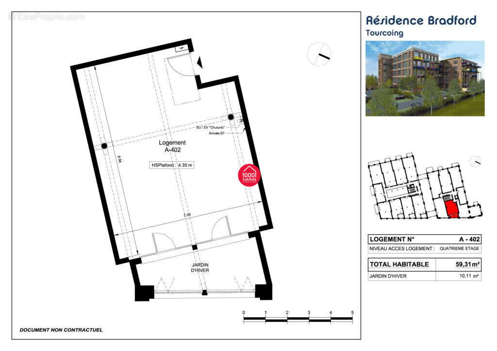Appartement à TOURCOING