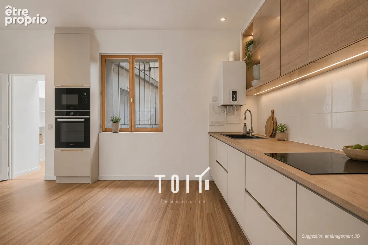 Appartement Paris Paris XIVème 3 pièce(s) Glacière - atypique avec souplex et accès indépendant - photo 5