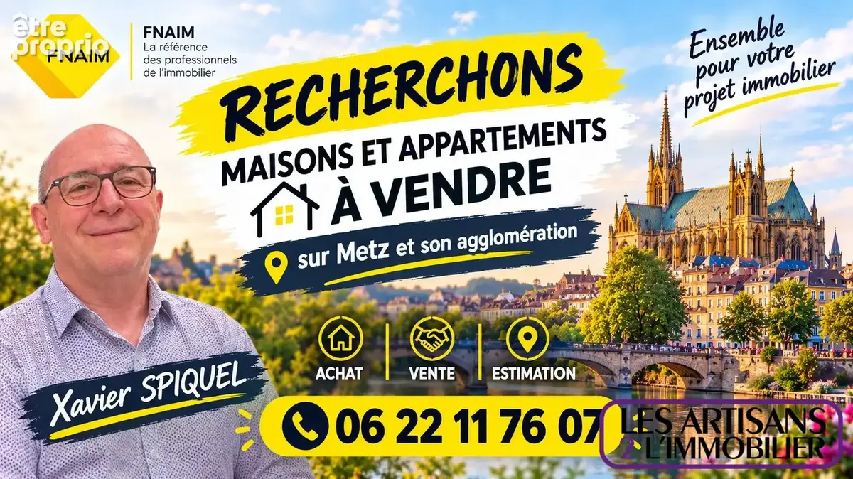 Appartement 3 pièces 65 m² à vendre à Metz (57000) - photo 1