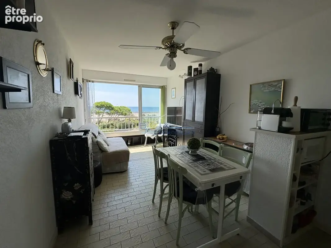 Appartement T1  traversant SH 25 M2  avec loggia et  parking privé - photo 5