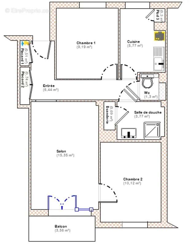 Appartement à SAINT-RAPHAEL