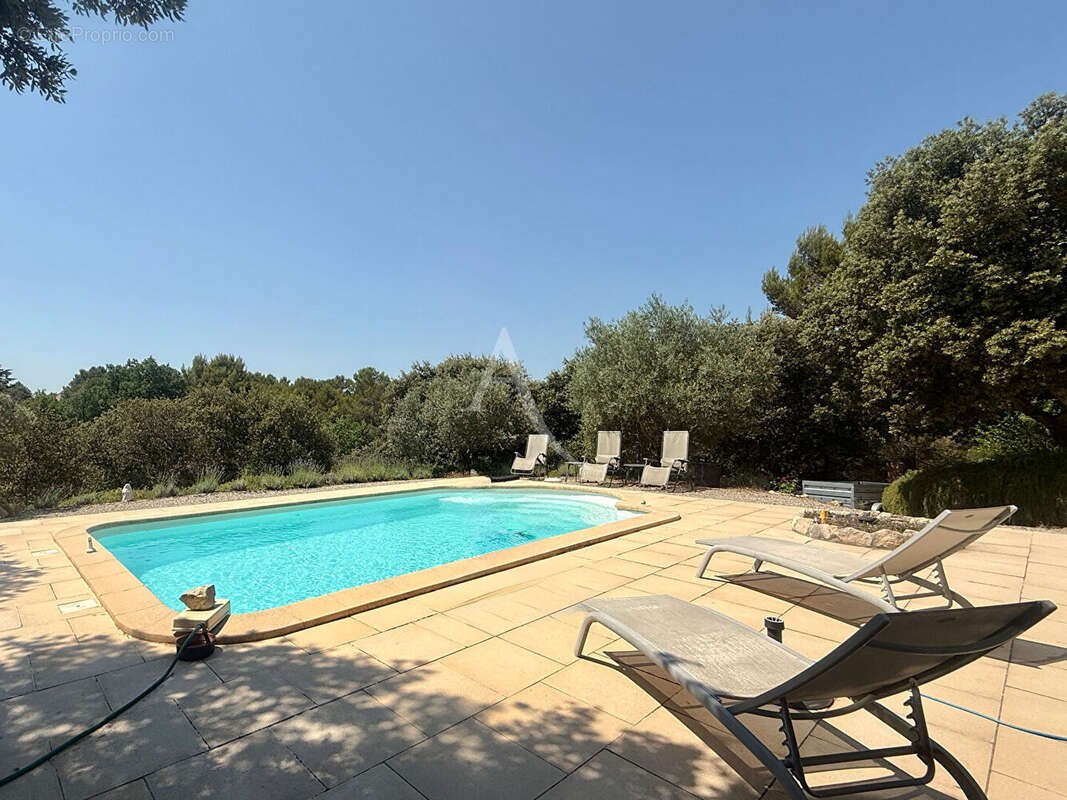 Villa t4 lumineuse au calme avec jardin de 1300m2 piscine et atelier - photo 2