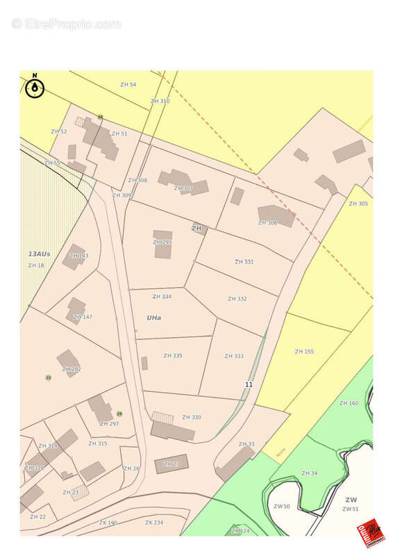 Terrain à SAINT-BRANDAN