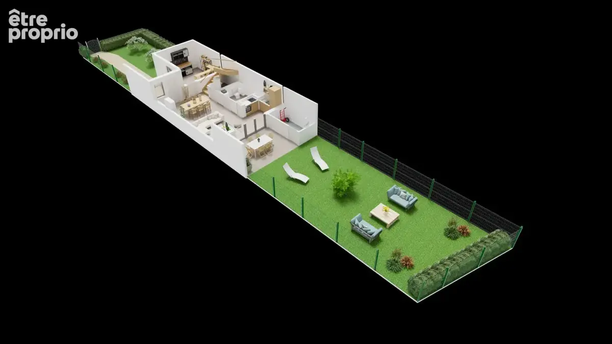 SAUBENS - Maison neuve T3 de 73,65 m² avec jardin ? BRS - photo 8