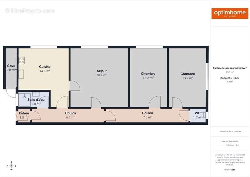 Appartement à CHASSE-SUR-RHONE
