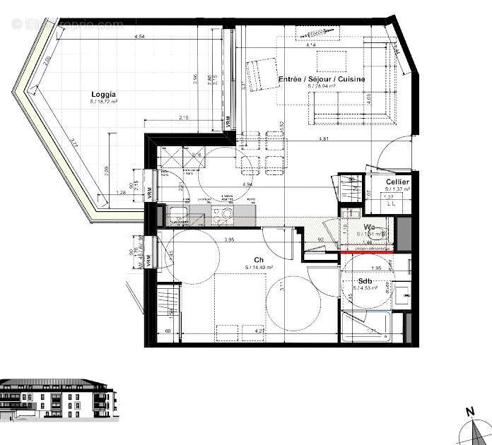Appartement à BAYONNE