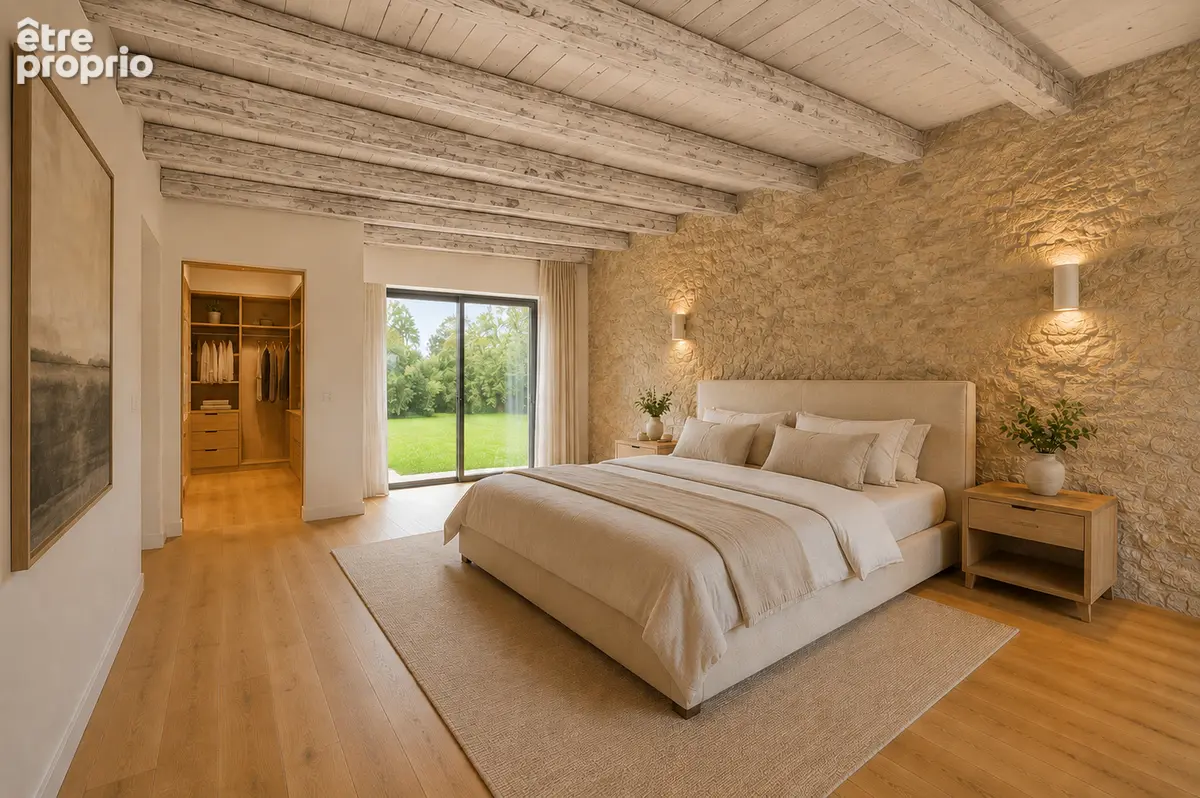 Surface brute de 129 m² avec terrain privatif à orchamps-vennes - photo 2