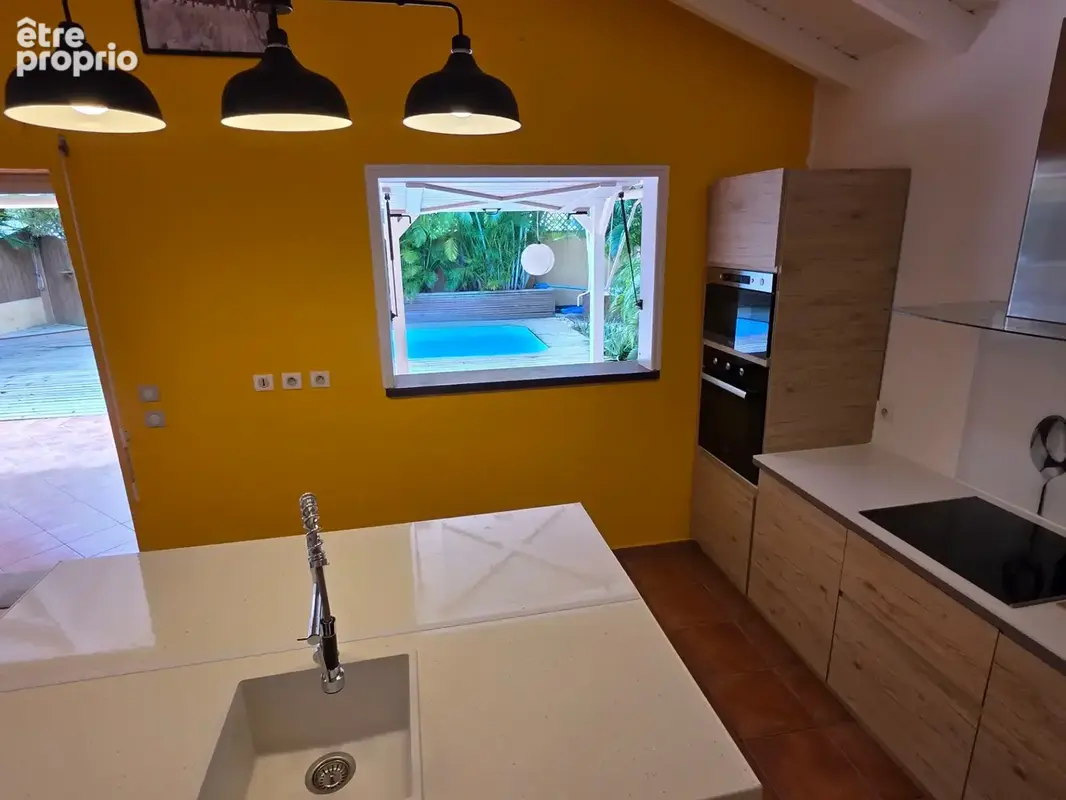Proche bourg villa avec piscine et carbet à SAINT FRANCOIS (971) - photo 8