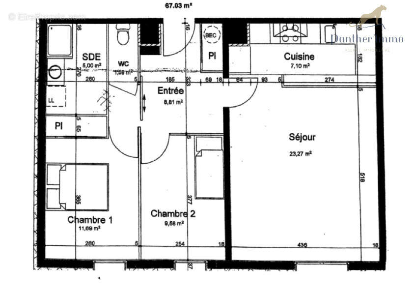 Appartement à TOURS