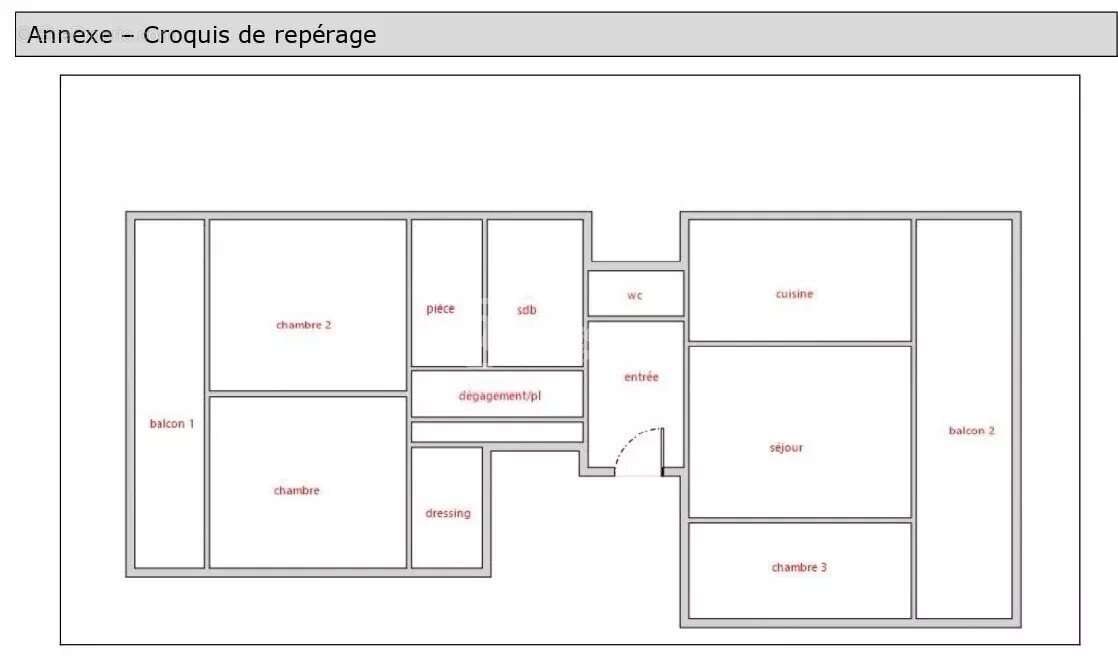 Appartement à MARSEILLE-5E