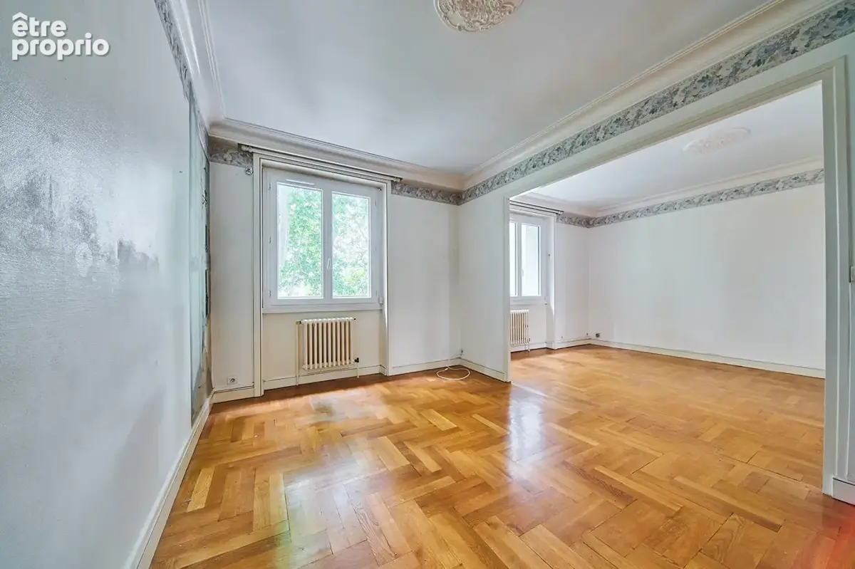 Lyon 6 - Appartement traversant de 64 m², possibilité 2 chambres, sans vis-à-vis - photo 5