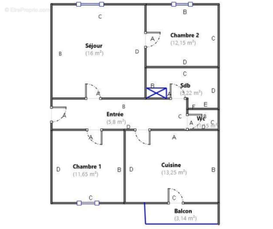 Appartement à ROANNE