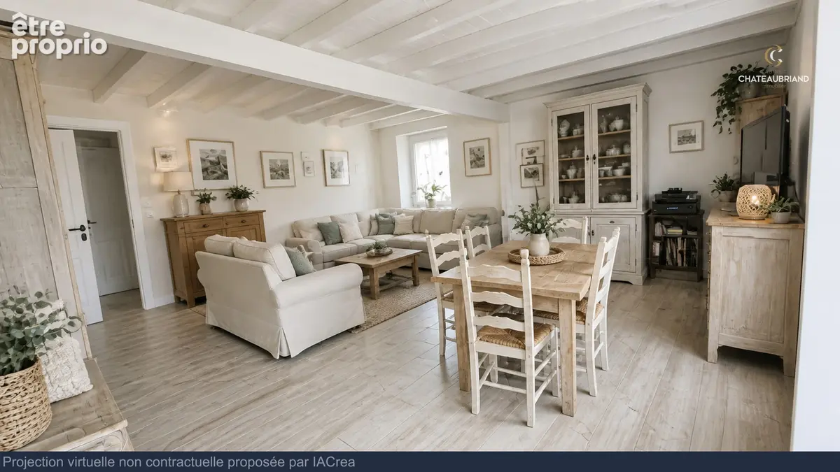 A VENDRE Maison pierres de 274 m²  - Terrain 9795 m²  - CHERRUEIX - photo 2