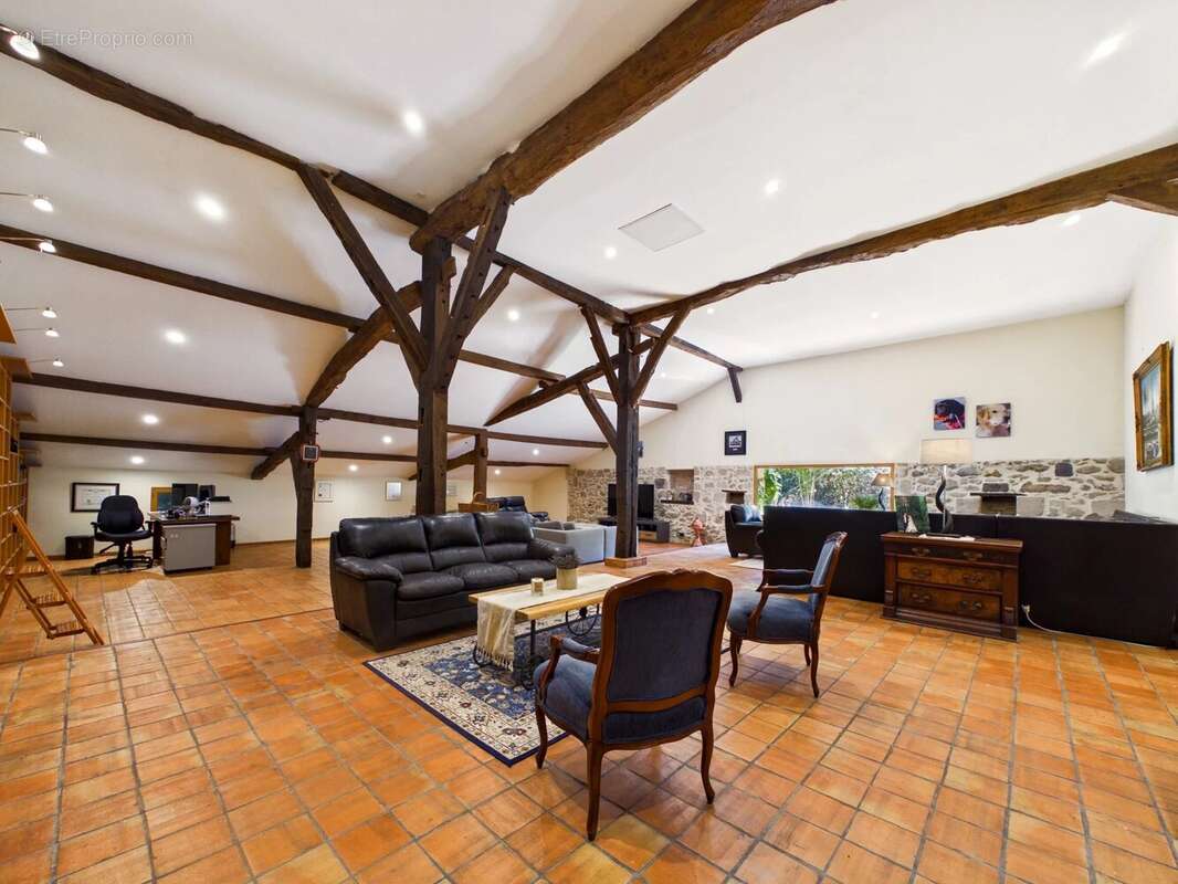 Fabuleuse maison en pierre avec piscine et joli jardin - photo 4