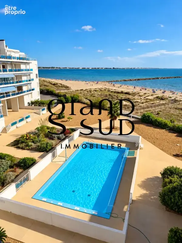 Le grau-du-roi appartement de standing 100 m²  front de mer  terrasse  piscine - photo 2