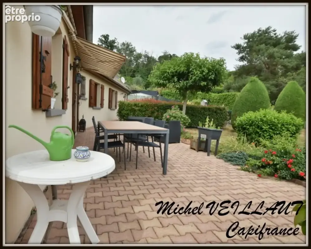 Maison à vendre plain-pied 5 pièces TOULON SUR ALLIER (03), 4 chambres, garage, terrain 1315 m² arboré - photo 17